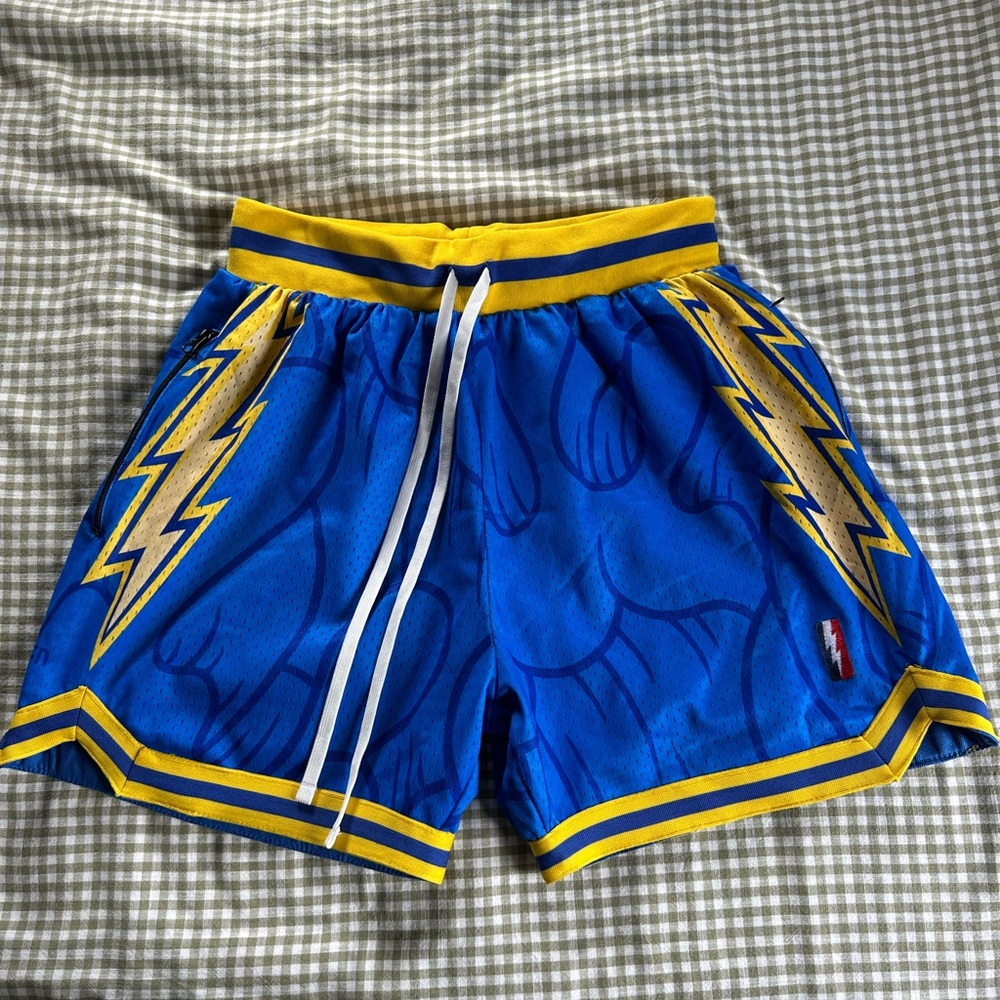 Collect and Select x Aaron Kai Collab shorts